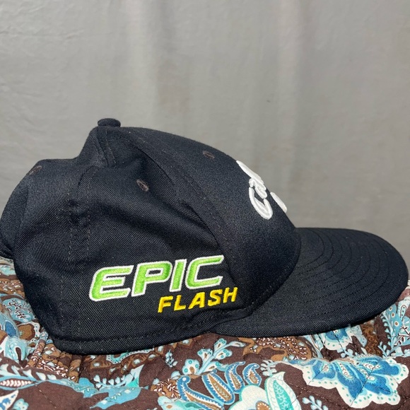 Callaway Black Chrome Soft Odyssey Apex Golf Strapback Hat - Picture 4 of 6